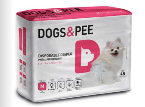 Famale pet diaper